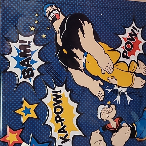 NEW, Popeye Cartoon Metal Sign - Picture 2 of 6